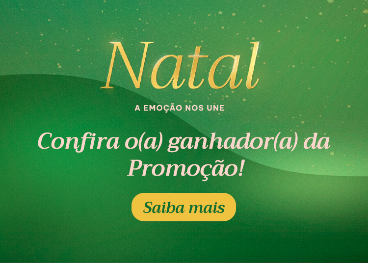 Ganhador da Promoção Natal Emoção Nos Une