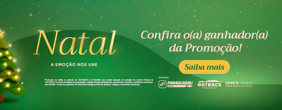 Ganhador da Promoção Natal Emoção Nos Une